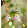 Кулоны для двоих друзей Best Friends. Единороги. Цена за 1 комплект